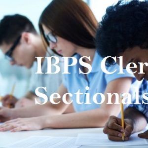 IBPS Clerk Sectionals