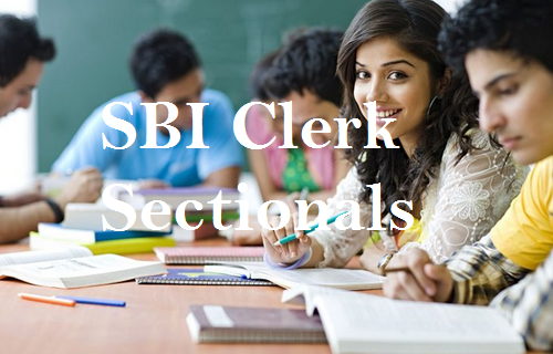 SBI Clerk Sectionals