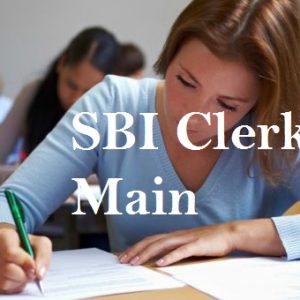 SBI Clerk Main